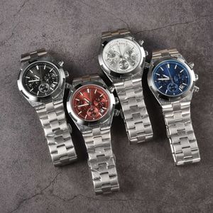 Super Classic Economisch Designer Luxe Stalen Riem Versie Heren Horloge Klassieke Vintage Quartz Man Horloge Geen Doos