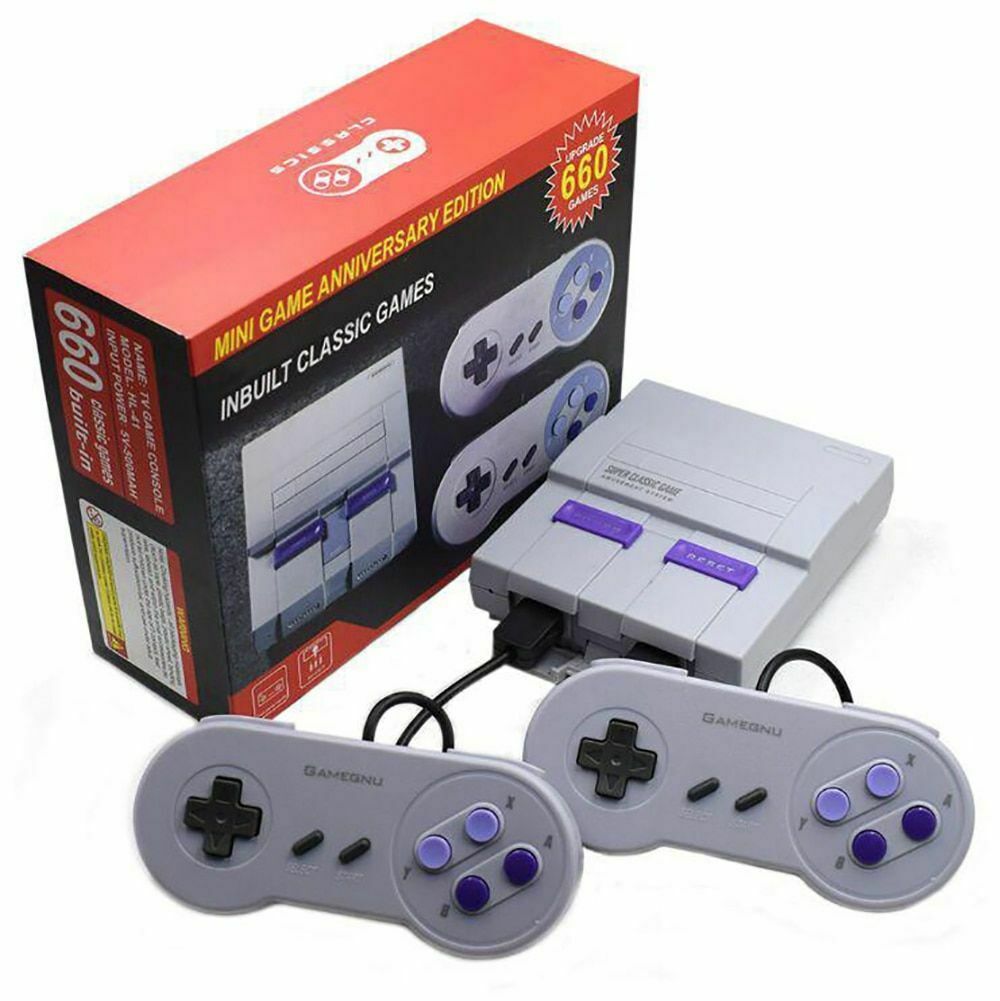 Super Classic SFC TV Handheld Hosts Mini Portable Game Players Consoles Entertainment System f￶r 660 NES SNES Games Console NES 620