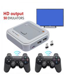 Super Console X HD 4K HDTV Sortie 64G MINI CONSOLES DE JOURS PORTABLE PORTABLE ARCADE KIDS Retro Gaming Emulator Simulator 30000 Plus GA8509669
