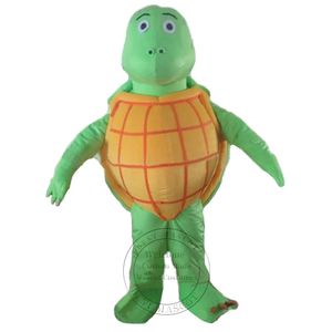 Super mignon vert tortue de mer mascotte Costume carnaval performance vêtements complet corps accessoires tenue