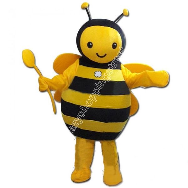 Costume de mascotte Hornet Hornet Costume Cartoon Carry Animal Carrifits Tapis Adults Taille Christmas Carnival Party Outdoor Tipting Advertising