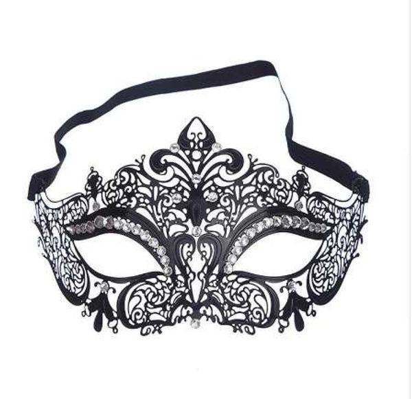 Súper oferta máscaras de disfraces 2016 Máscaras de Pascua paintball Elegante metal cortado con láser Bola veneciana Mascarada Máscara de lujo XT