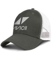 Super DJ Avicii Logotipo ArmyGreen para hombres y mujeres Cape de camioneros Estilos de béisbol Diseñador Diseño de sus propios sombreros3401360