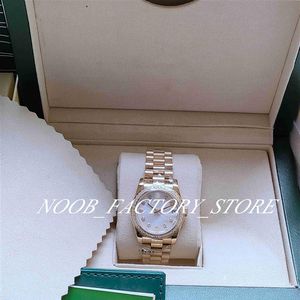 Super Factory s Watch of Women Automatic Movement 31MM LADIES SS 18K Gold Steel DIAMOND Bezel Montres-bracelets Avec Orig2784