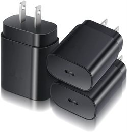 Chargeur mural PD USB-C à charge ultra rapide, mini adaptateur d'alimentation Portable, chargeur EU US de Type c pour Samsung S20 S10 S22 S23 Note 10 IPhone 12 13 14 15 Huawei