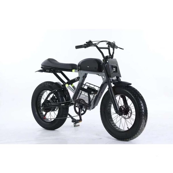 Super Fat Tire 73 Hybrid 500W 750W 1000W 25AH Bicicleta de retro Electric de entrega rápida E Bike