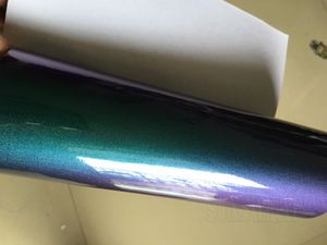 Film de protection de peinture en vinyle pour voiture, super brillant, vert caméléon à violet, couleurs ppf, qualité supérieure, meilleur prix en vente