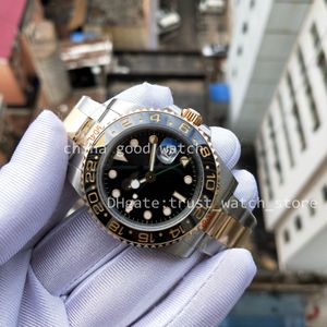 Super GMF fabrieksversie horloges voor heren 40 mm Cal.3186 automatisch uurwerk horloge 904L staal echt verpakt 18k goud nooit vervagen GMF herenhorloges met originele doos