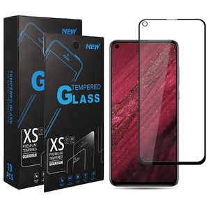 Protector de pantalla de vidrio templado de la cubierta completa sin burbujas sin burbujas para Moto E30 E40 Xiaomi Poco M4 Pro 5G/Redmi Note 11 Samsung A52S 5G