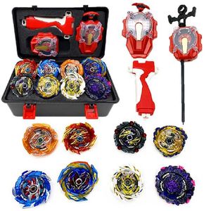 Super King Burst Kit Sparking Launcher Set Spinning Top B159/B160/B161/B162/B163 giroscopio con antena juguetes para niños regalos X0528