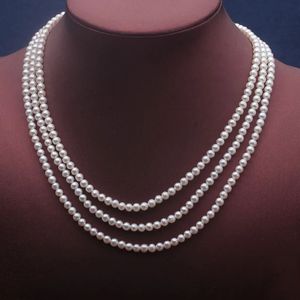 Collier de perles super grand 13-14 rond cadeau extrêmement lumineux pour maman collier de perles super grand CHX253 240227