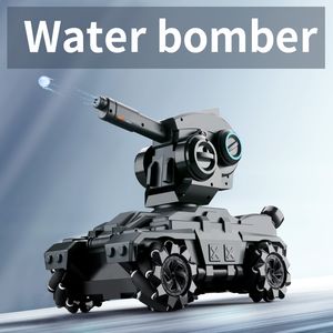 Super grote RC Tank Water Bomber Battle lancering cross-country tracked afstandsbediening voertuig Water Gun Tank Hobby Tank speelgoed voor kinderen