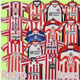 Super League Guadalajara Chivas Vintage Jersey Marcias thuis- en uitvoetbalTijuana Tigres UNAM regal O.PERALTA I.BRIZUELA A.PULIDO A.VEGA voetbalshirt uniform