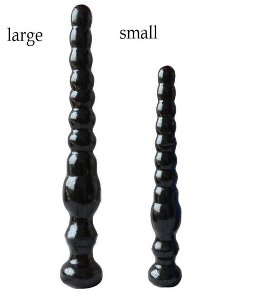 Super Long Anal Butt Plug Boules Anales Massage De La Prostata Perles Anales Anus Expander Dilatateur Fétiche Sex Toys Pour Femmes Hommes Buttplug Y1894012491