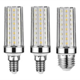 Super lange levensduur E14 12 W 16 W 20W 24W LED-lamp maïs lamp AC85-265V no flikkering 2835 SMD LED's licht / verlichting 3pcs / lot