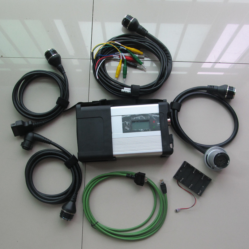Super Tool MB Star C5 SD Connect Wireless 5 Multiplexer Diagnostic Tools Scanner voor Mercedes -auto's en vrachtwagens diagnose