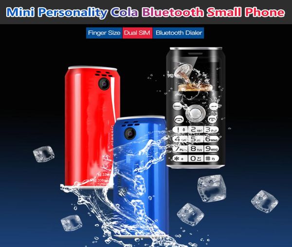 Super mini téléphone portable k8 bouton-poussoir téléphonique mobile double sim bluetooth dialeur gsm téléphones cellules caméras de 10 pouces