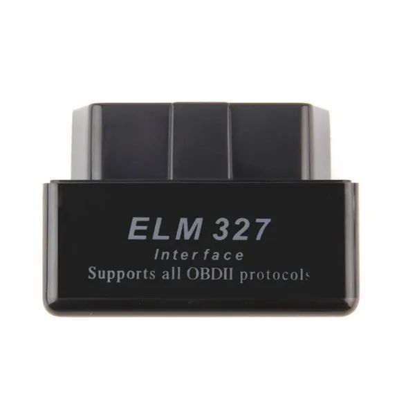 Super MINI ELM327 Bluetooth OBD2 V1.5 noir Interface de Diagnostic de voiture intelligente ELM 327 outil d'analyse sans fil lecteur de Code automatique
