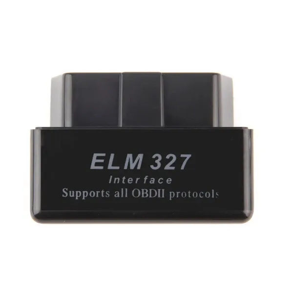 Super Mini ELM327 Bluetooth OBD2 V1.5 Black Smart Car Diagnostic Interface ELM 327 TOLERAL SCAN Auto Reader