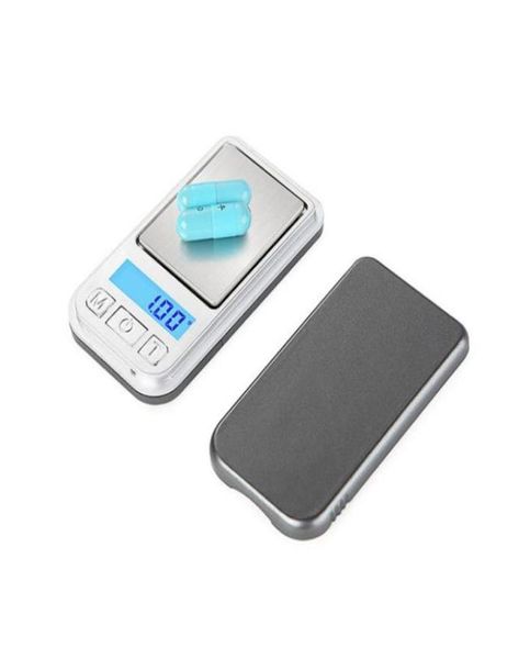 Super Mini LCD Electronic Digital Pocket Scale 001G Précision Electric Gram Balance for Bielry Gold Pondération Scales17738851354249