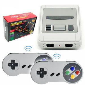 Super Mini SFC 821 Game Console Host Classic HD TV Game Video Draadloze Controller Handheld Entertainment System