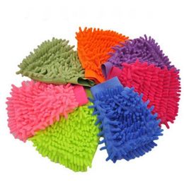 Super Mitt Microfiber Car Window Washing Home Schoonmaakdoekje Stofdoek Handdoek Handschoenen Groothandel