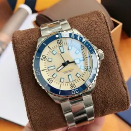 Super Ocean A17376211L2A1 AAAAA 5A Calidad 1:1 Relojes SuperClone 44 mm Hombres Clon mecánico automático Movimiento Eta-2824 Vidrio de zafiro con caja de regalo