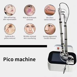 Super Picosecond-lasermachine voor alle kleuren Tattoo-verwijdering Pigmentatie Sproetverwijdering Huidverjonging