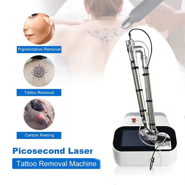 Machine Laser Super picoseconde, traitement des taches de rousseur, pigmentation, élimination des taches foncées, des tatouages des sourcils