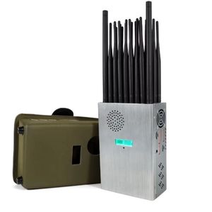 Súper potente 28 bandas Jamm er GPS Wifi LoJack/XM GSM 3G 4G 5G señal de teléfono móvil aislador brouilleur de signaux