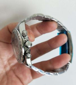 Version de qualité supérieure Montres-bracelets pour hommes Chiffres arabes Cadran bleu glace 40 mm Lunette en diamant 116506 Premium 2813 Mechanical318L