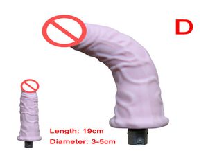 Super Soft Keel Dildo Sex Machine Accessoires flexibles énormes Dildos Masturbator Sex Toys for Women Arbitrary Curved Artificiel 1324472