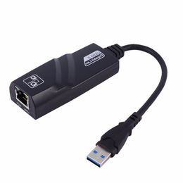 Freeshipping Super Speed USB 30 To RJ45 Adapter Gigabit Ethernet Network Adapter Wired Lan For MacBook Gldfl