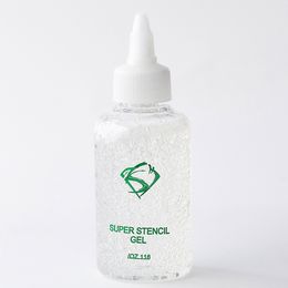 Super stencilgel tattoo -apparatuur overdracht papieroverdracht gel EZ Transfer gelolie 4oz paarse transparant 118 ml/fles