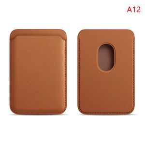 Super Sterke Magnetische Lederen Slot Kaarthouder Portemonnee Case Voor iPhone 15 14 Pro Max 13 12 11 Voor samsung S23 Ultra S22 Accessoires