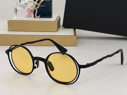 Super Lunettes De Soleil Pour Hommes Femmes Spécial H11 Designer Mode Été Avant-Garde Lunettes Style Anti-Ultraviolet Popularité Ronde Métal Plein Cadre Lunettes Boîte Aléatoire