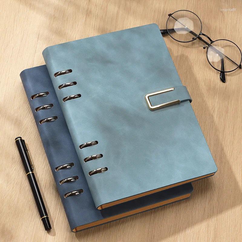 Super grube woskowe zmysł skórzany a5 dziennik notebook codzienny biuro biura notebooki notatnik Diary School