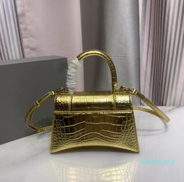 Super top authentieke kwaliteit ontwerper mode dames lady tas handtassen riemen schouder mini stijl crossbody portemonnee echt krokodil leer 99