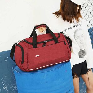 Super Travel Bag Gym Duffle Bags Unisex Weekend Handtassen Bagage Grote capaciteit Sporttas Cilinder Zwemmen Fitness Bag 220806