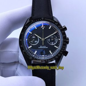 Super versie Moonwatch 311.92.44.51.01.007 (Moonlight Shadow) keramische behuizing Cal.9300 Chronograaf Automatische Mens Horloge Sport Designer Horloges