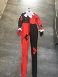 SUPER VILLAIN Quinn trajes spandex disfraces de halloween para mujeres cosplay zentai