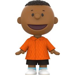 Peanuts Super7 Supersize Franklin con chaqueta - Figura de acción de 16 "con ropa de tela | juguete coleccionable clásico de dibujos animados para fanáticos retro y coleccionistas