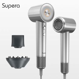 Sèche-cheveux SuperA ionic pour les cheveux Ultra à grande vitesse Motor 220V 1600W outil de style professionnel à coiffure à coiffure négative 240411 240411