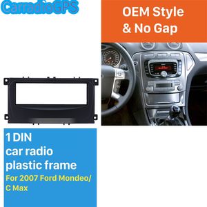 Superbe Fascia d'autoradio 1Din pour 2007 Ford Mondeo C Max DVD Panel In Dash Mount Kit CD Trim Audio Frame