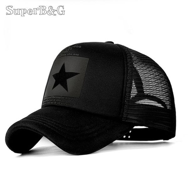 SuperBG mode été casquette de Baseball femmes hommes maille respirant unisexe réglable Sport chapeaux papa chapeau os 220513