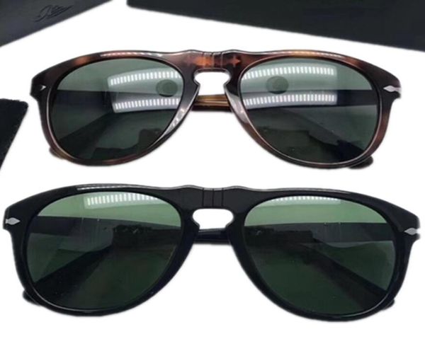 Excelente perno gafas de sol piloto que se despliega para hombres UV400 55 Plank HD lentes verdes conduciendo gafas elásticas diseño del puente de la nariz elástica C2938161