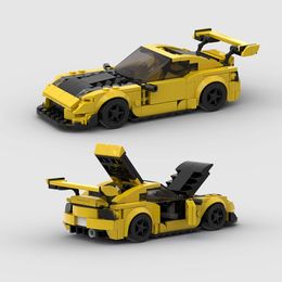 Supercar F1 City Speed Champions Racing Car RX-7 Modèles Blocs Building Blocs MOC Supercar Racers Technique Technique Bricks Kids Toys