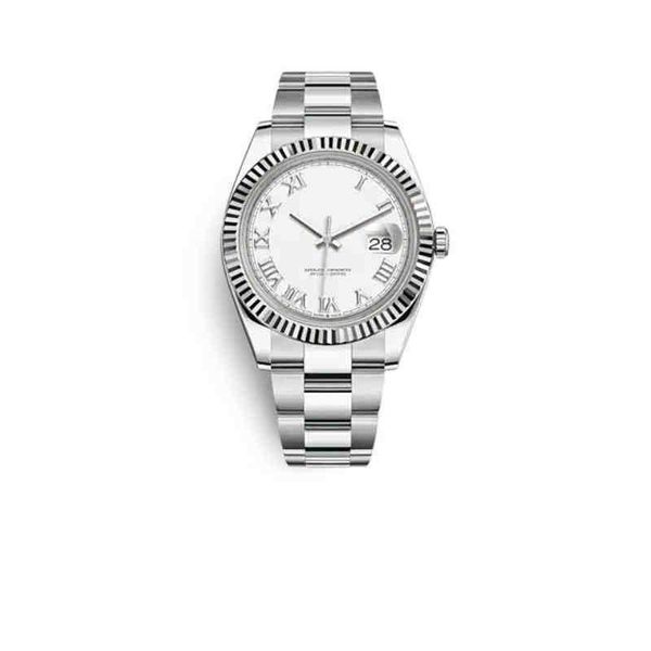 SUPERCLONE Datejust FECHA c Zafiro Diseñador Reloj Maquinaria automática Hombres para Es 41 mm Reloj de lujo Números romanos Mecánico Deporte Zegarek