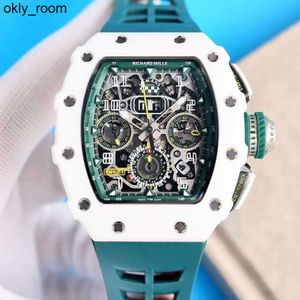 Superclone Richar Millers reloj automático para hombres relojes cronógrafo Nuevos relojes de pulsera mecánicos cronógrafo rm1103 Diseñador Richards Multifuncional Auto 6U