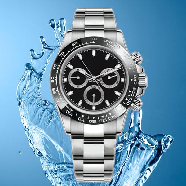 Reloj Superclone Reloj de calidad superior Bisel de cerámica Rologio Hombres Relojes para hombre Movimiento mecánico automático Reloj de lujo caro Relojes de pulsera de oro